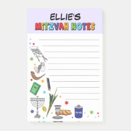 Post-it® Notas de Mitzvah Personalizadas - Estilo 3