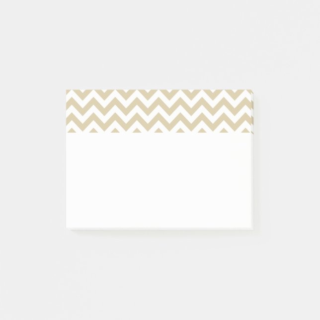 Post-it® Notas de moda de Chevron (Anverso)