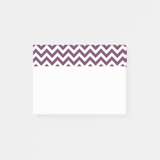 Post-it® Notas de moda de Chevron (Anverso)