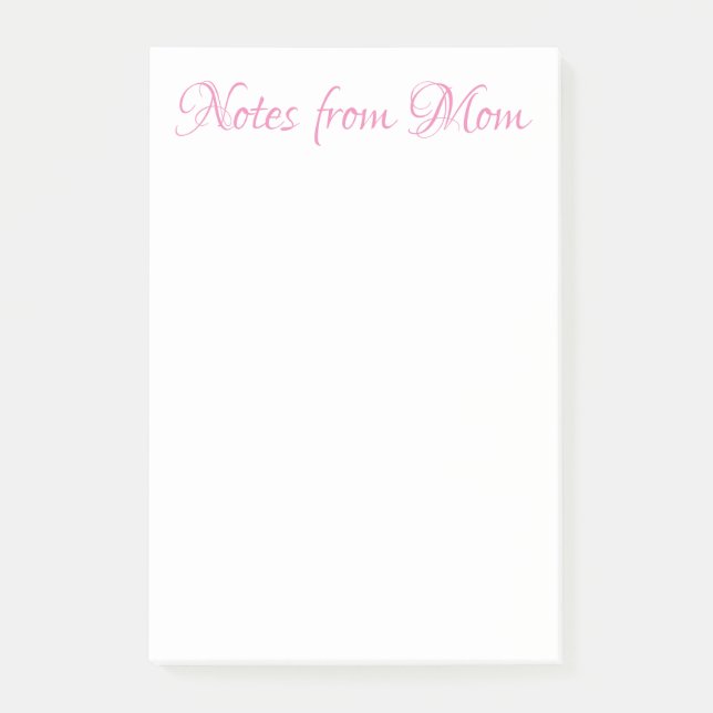 Post-it® NOTAS DE MOM Post-It (Anverso)