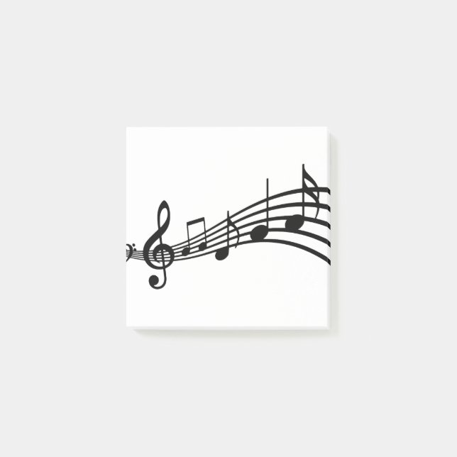 Post-it® notas de música (Anverso)