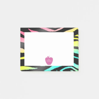 Post-it® Notas de neón rosadas del Poste-it® del profesor