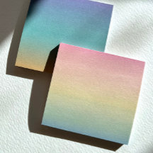 Notas de Ombré Rainbow Post-it