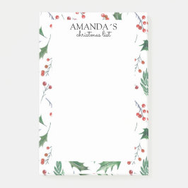 Post-it® Notas de patrón de navidades