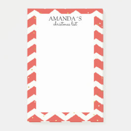 Post-it® Notas de patrón de navidades