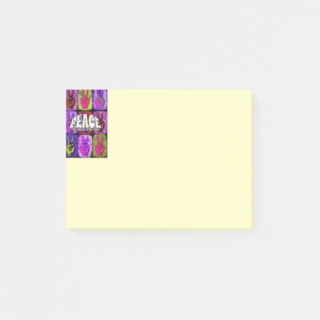 Post-it® Notas de Peace Post-It (Anverso)
