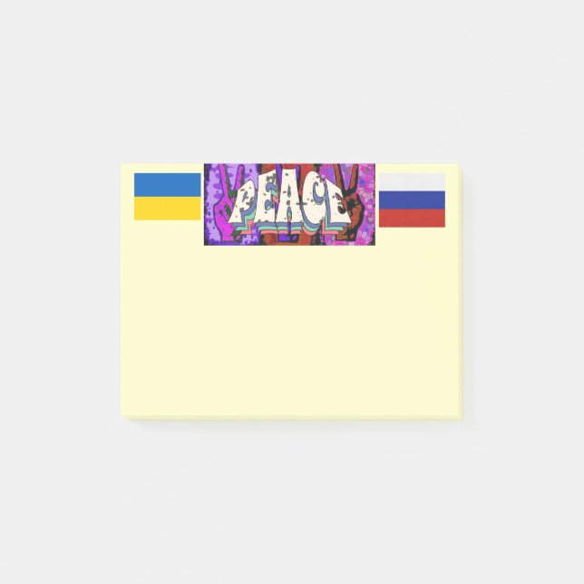 Post-it® Notas de Peace Post-It (Anverso)
