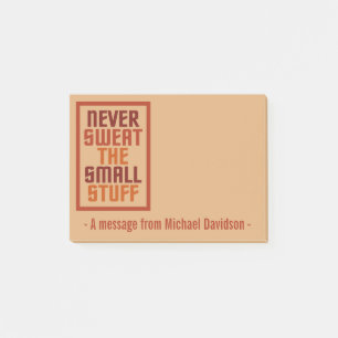 Post-it® Notas de personalizado motivacionales