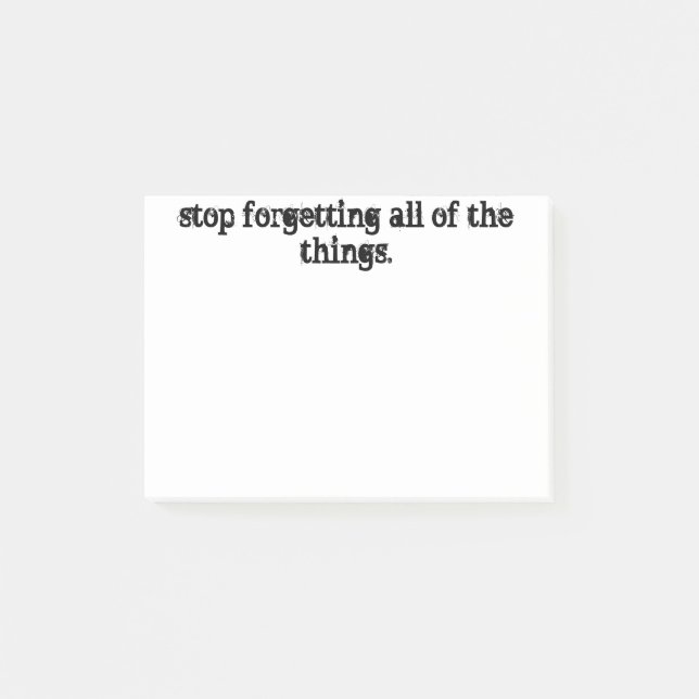 Post-it® notas de post-it (Anverso)