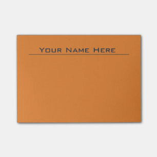 Post-it® Notas de post-it anaranjadas