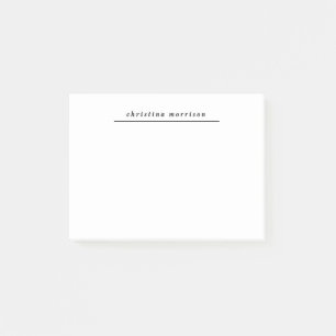 Post-it® Notas de post-it conocidas personalizadas