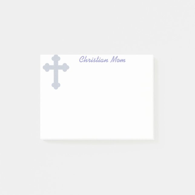 Post-it® Notas de post-it cristianas de la mamá (Anverso)