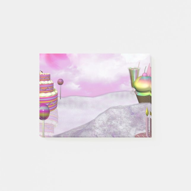 Post-it® Notas de post-it de Candyland (Anverso)