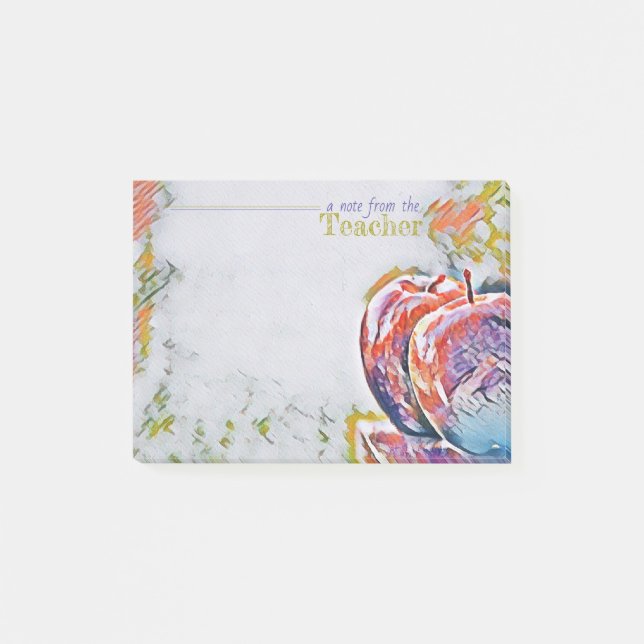 Post-it® Notas de post-it de hoy del profesor (Anverso)