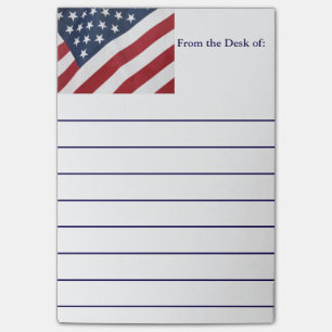 Post-it® Notas de post-it de la bandera americana