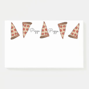 Post-it® Notas de post-it de la pizza