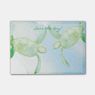 Post-it® Notas de post-it de la tortuga de Honu