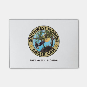 Post-it® Notas de post-it de Logo'ed de la leva de SWFL