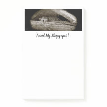 Notas de post-it de los "puntos soñolientos", 4 x