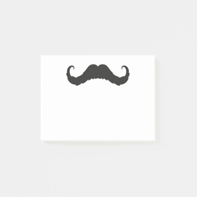 Post-it® Notas de post-it del bigote (Anverso)