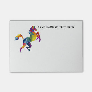 Post-it® Notas de post-it del caballo