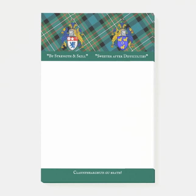 Post-it® Notas de post-it del clan de Ferguson (Anverso)