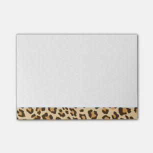 Post-it® Notas de post-it del estampado leopardo