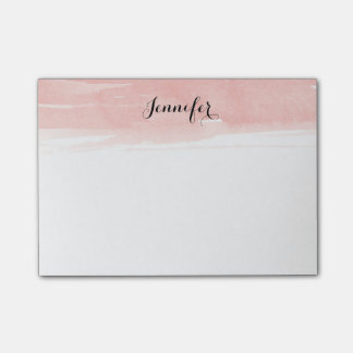 Post-it® Notas de post-it del lavado de la acuarela,