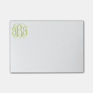 Post-it® Notas de post-it del monograma