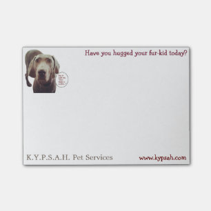 Post-it® Notas de post-it del perrito