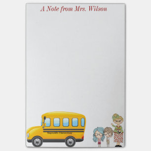 Post-it® Notas de post-it del profesor (personalizadas)