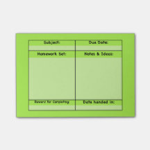 Notas de post-it del proyecto de la preparación