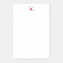 Notas de post-it del punto y coma