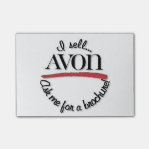 Post-it® Notas de post-it del representante de Avon