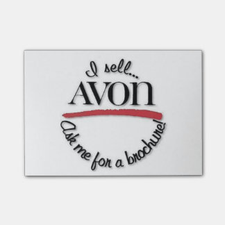 Post-it® Notas de post-it del representante de Avon