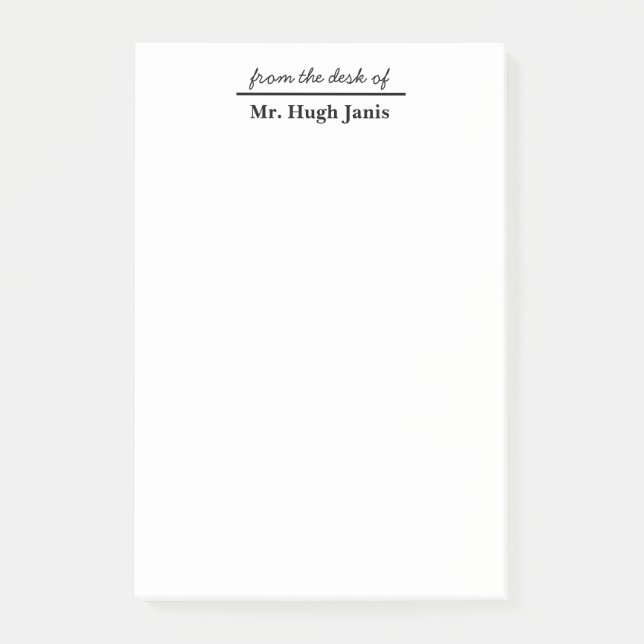 Post-it® Notas de post-it divertidas/cuaderno de notas (Anverso)