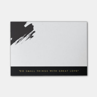 Post-it® Notas de post-it elegantes del efecto del oro