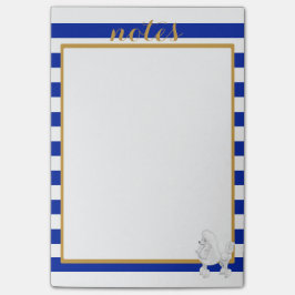 Post-it® Notas de post-it elegantes grandes del caniche