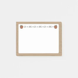 Post-it® Notas de post-it pegajosas de Whiteboard del