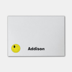 Post-it® Notas de post-it personalizadas de la emoji