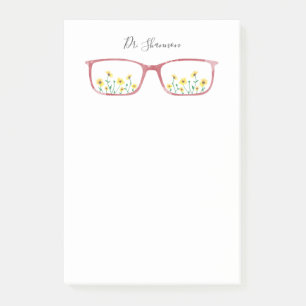 Post-it® Notas de post-it personalizadas de las margaritas