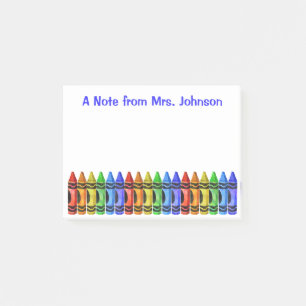 Post-it® Notas de post-it personalizadas profesor del