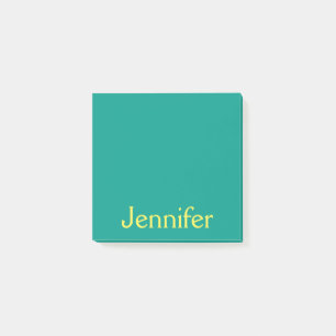 Post-it® Notas de post-it personalizadas verde verde