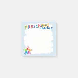 Post-it® Notas de post-it preescolares del profesor