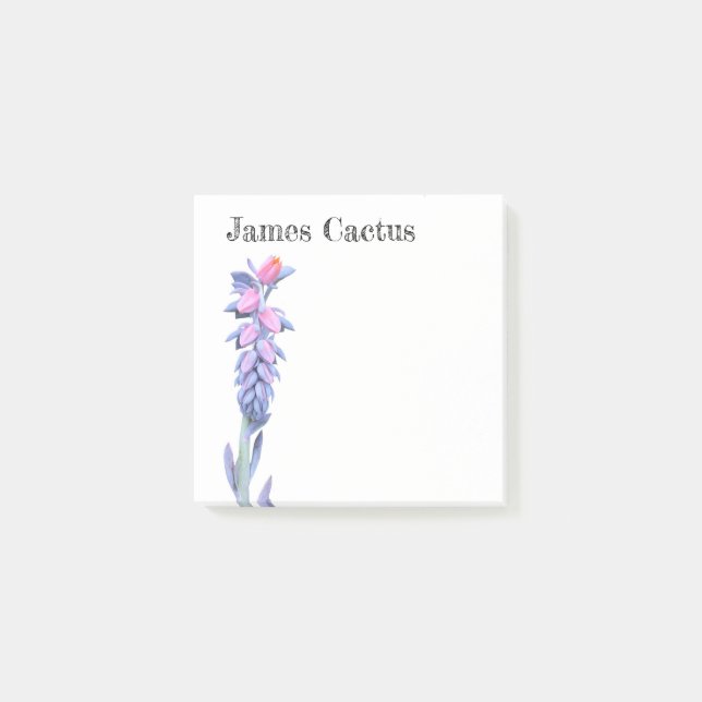 Post-it® Notas de post-it suculentas adaptables de la (Anverso)