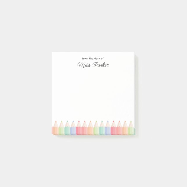 Post-it® Notas de Profesor con Estilo De parte del Profesor (Anverso)