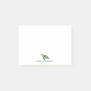 Post-it® Notas de publicación personalizada Tortuga marin
