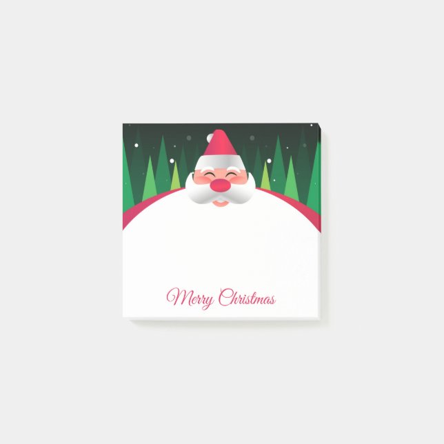 Post-it® Notas de Santa Claus de Navidad (Anverso)