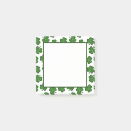 Post-it® Notas de Shamrocks texturizadas
