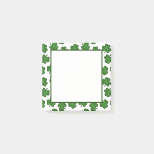 Post-it® Notas de Shamrocks texturizadas